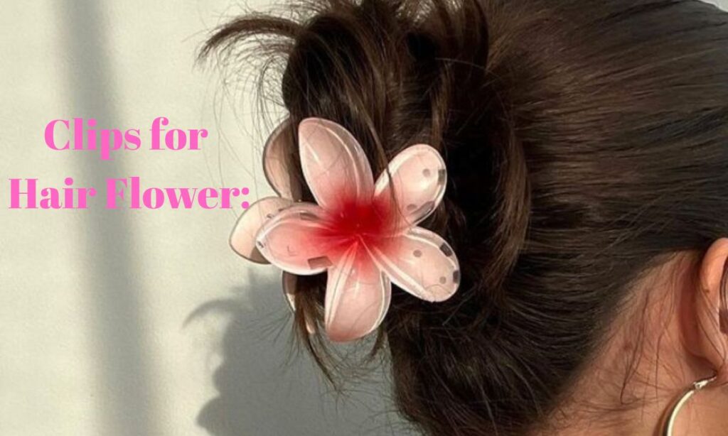 Clips for Hair FlowerStylish Floral Hair Clips for Women