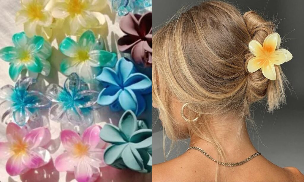Types of Clips for Hair Flower